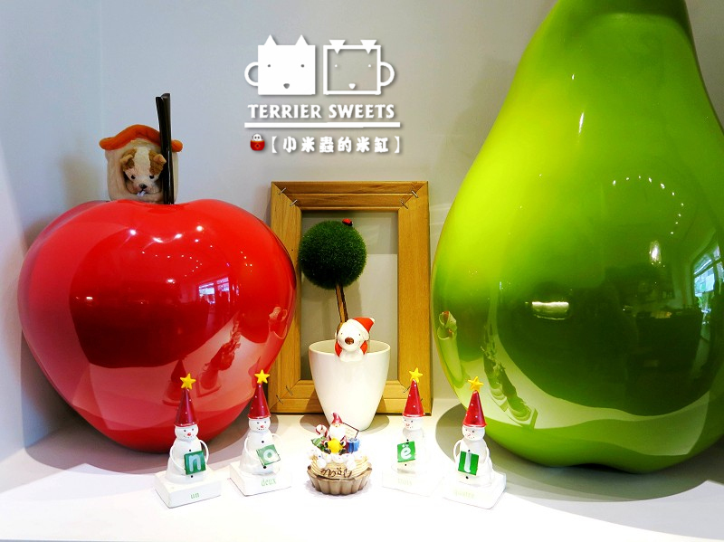 【台中下午茶】小梗甜點咖啡~♥漂亮的像藝術品般甜點,繽紛又美味♥~