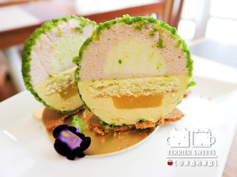 【台中下午茶】小梗甜點咖啡~♥漂亮的像藝術品般甜點,繽紛又美味♥~