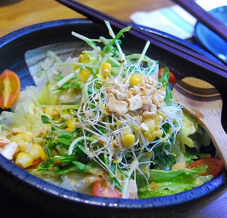 和風柚子生菜沙拉1