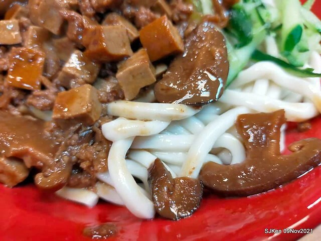 「福大山東蒸餃大王」(Steam dumpling & noodle shop), Taipei, Taiwan, SJKen, Nov 9, 2021.