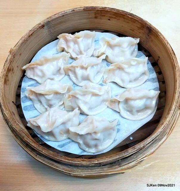 「福大山東蒸餃大王」(Steam dumpling & noodle shop), Taipei, Taiwan, SJKen, Nov 9, 2021.