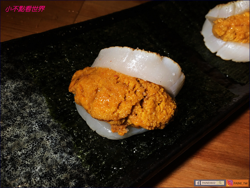 [台北東區]串鳥居酒屋.炭火直燒.超好吃的喜知次一夜干v.s干貝海膽漢堡 - 小不點看世界★Paine吃玩世界旅遊趣