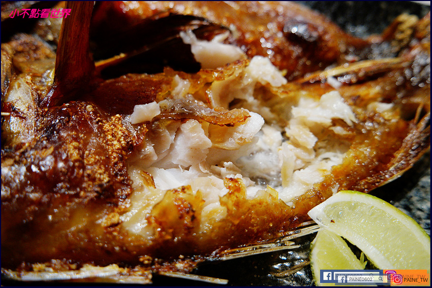 [台北東區]串鳥居酒屋.炭火直燒.超好吃的喜知次一夜干v.s干貝海膽漢堡 - 小不點看世界★Paine吃玩世界旅遊趣