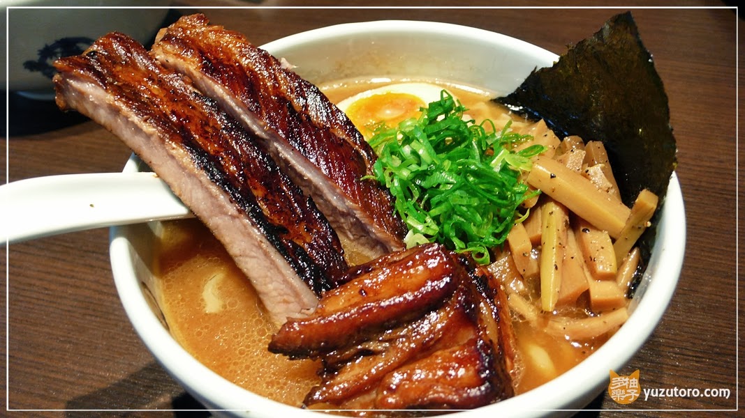 麵屋武藏 虎嘯店:豚骨魚介調和出的W Soup雙湯頭