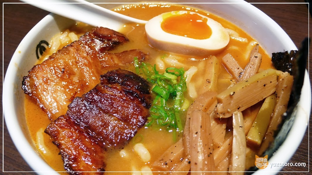 麵屋武藏 虎嘯店:豚骨魚介調和出的W Soup雙湯頭