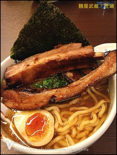<台北東區>麵屋武藏 虎嘯~濃郁、豪邁日本味