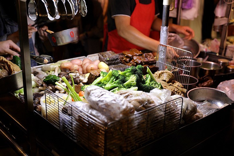 通化臨江街夜市紅花麻辣鹽水雞信義安和站04