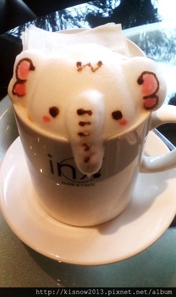in% HAIR&CAFE：將髮廊和餐飲結合,有義大利麵和3D拉花--西門町美食In％Hair&Caf'e(西寧店)体驗心得