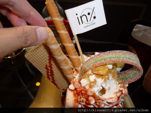 in% HAIR&CAFE：將髮廊和餐飲結合,有義大利麵和3D拉花--西門町美食In％Hair&Caf'e(西寧店)体驗心得