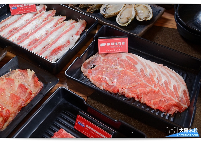 全新裝潢登場,田季發爺桃園中壢店,燒肉吃到飽469/569/699,美國霜降牛/鹽蔥牛舌/松阪豬/生蠔/薑母鴨火鍋/哈根達斯冰淇淋,通通無限吃到飽!桃園燒肉吃到飽推薦,中壢吃到飽推薦, - 大胃米粒