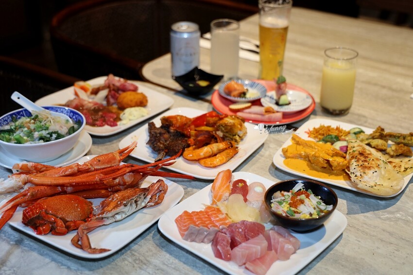 善導寺站吃到飽！台北喜來登十二廚海鮮季，松葉蟹雪蟹吃到飽超澎湃