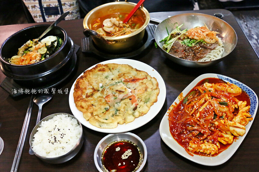 韓堂-韓國小吃|汐止韓式料理推薦,石鍋拌飯、豆腐泡菜鍋、辣炒花枝,菜單價位、Uber Eats