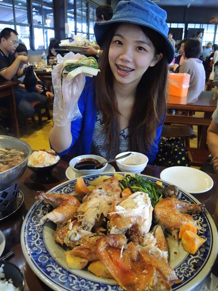 宜蘭員山)老媽媽豆腐乳烤香雞全餐 - 肉控族最愛當紅豆腐乳桶仔雞