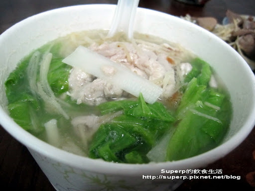 [小店食記]台北仁愛醫院後門的陳豬肝湯之奇特肝肉雙拼蓋麵