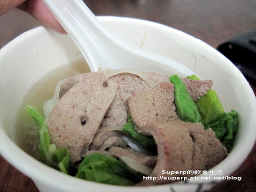 [小店食記]台北仁愛醫院後門的陳豬肝湯之奇特肝肉雙拼蓋麵