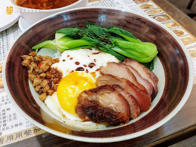 香港茶水攤-延吉店,蜜汁叉燒煎蛋飯