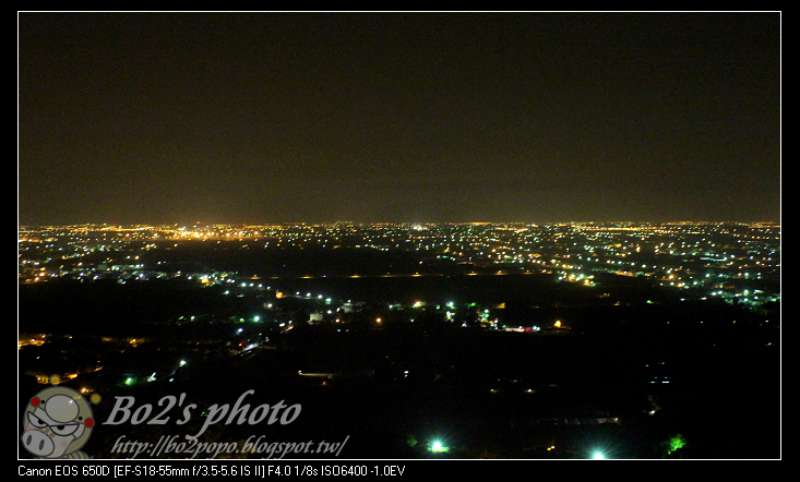 高雄.阿蓮-大崗山觀風聽月(吹涼風看夜景的好地方)