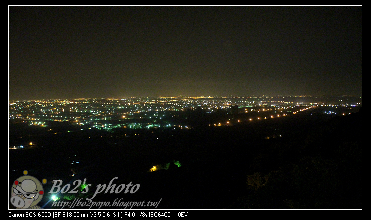 高雄.阿蓮-大崗山觀風聽月(吹涼風看夜景的好地方)