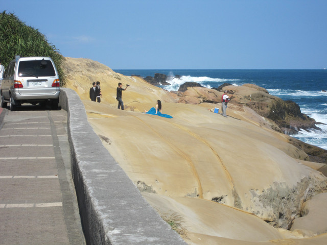 （萬里區）龜吼漁港吃蟹之遇見維納斯海岸線（下）～從龜吼步行到野柳
