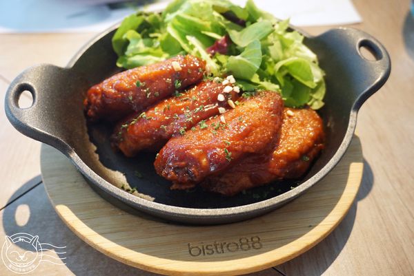 Bistro88義法餐酒館：※ bistro88義法餐酒館 ※ 中高價位義法餐酒館，商業午餐料理道道美味精彩，可惜分量略少服務也有點落差~