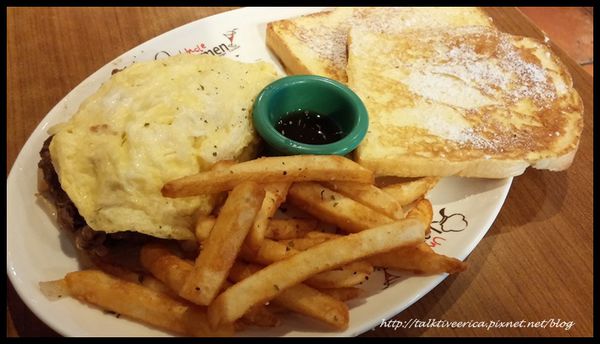 『呷』「捷運行天宮站」☆ 雷蒙叔叔美式餐廳 ☆ 美式餐廳也有早午餐可選