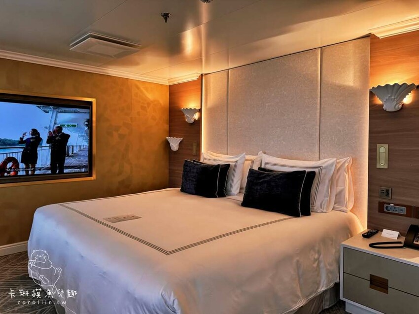 基隆市中山區麗星郵輪探索星號開箱！娛樂設施.露臺房.皇宮套房.自費餐廳 - 卡琳。摸魚兒趣