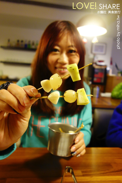 吃義燉飯 冰蹦拉