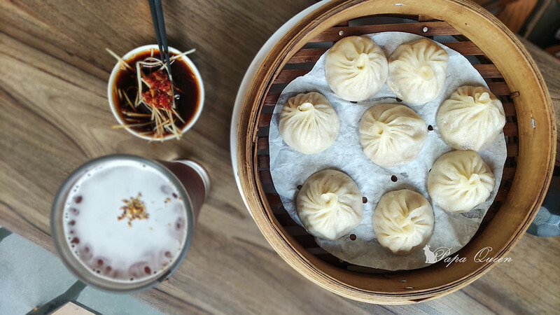 台中南屯|上海湯包 滬舍餘味 生煎包/小籠湯包 別忘記搭一杯酸甜酸甜的桂花酸梅汁