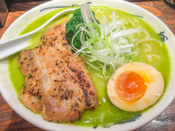 麵屋武藏 神山  - 綠仕 & 太刀拉麵