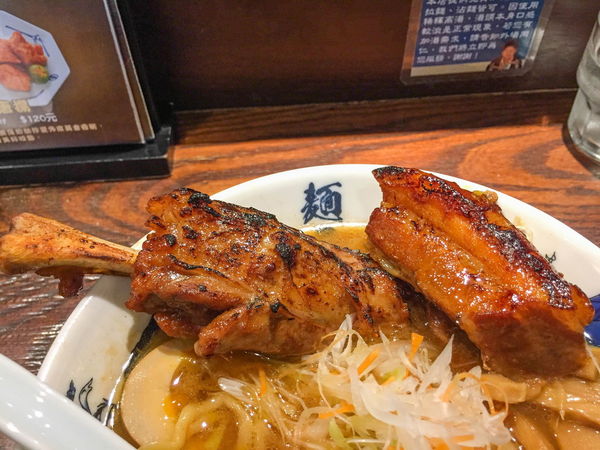 麵屋武藏 神山  - 綠仕 & 太刀拉麵