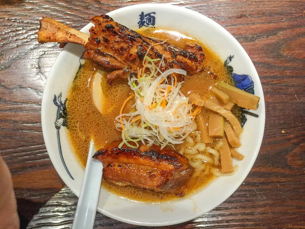 麵屋武藏 神山  - 綠仕 & 太刀拉麵