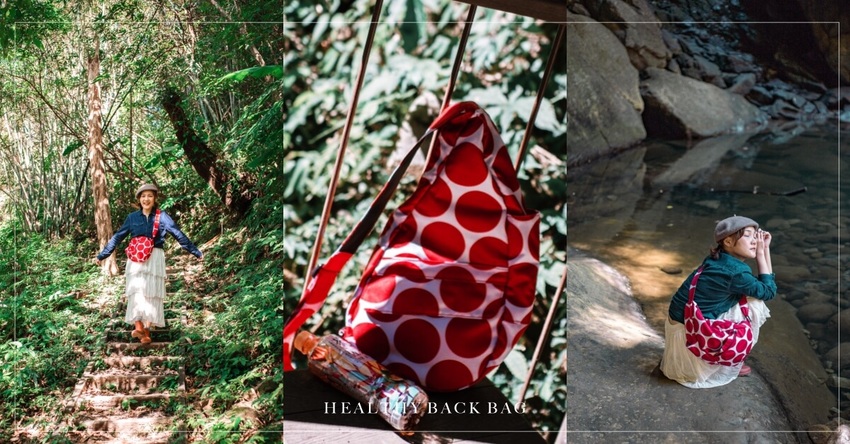 最強人體工學的平衡美學｜HEALTHY BACK BAG水滴單肩側背包