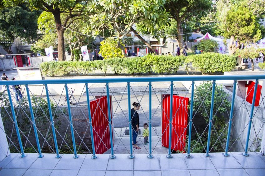 【台北景點】空軍三重一村/新北市眷村文化園區~網美拍照裝置藝術、兒童遊戲區、文青藝術風,這裡一次滿足