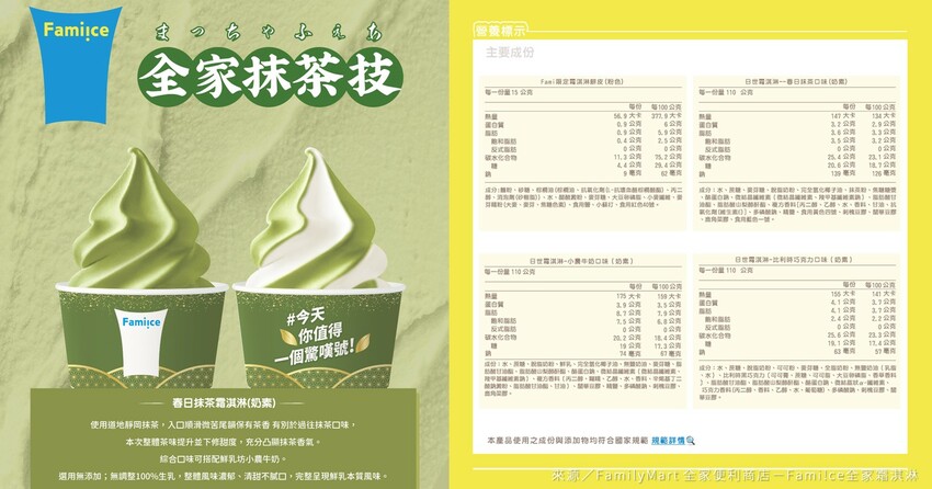 全家「春日抹茶霜淇淋」好吃嗎?搭配比利時巧克力雙口味超吸睛!
