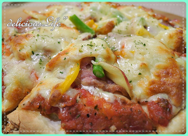 櫻桃鴨胸蜜蘋果裙襬披薩1