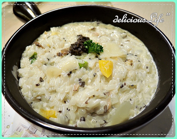 松露蕈菇燉飯250