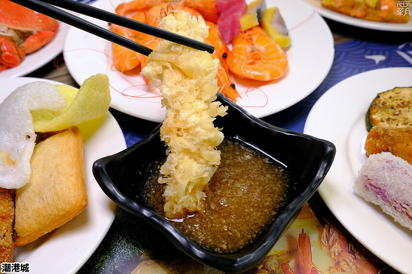 上百道海鮮料理吃到飽,潮港城太陽百匯,鮪魚祭鮪魚鮭魚秀好吸睛!