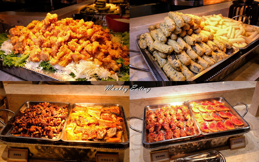 台中潮港城太陽百匯│台中吃到飽始祖！免千元高CP值buffet，破百道料理、超狂海鮮直送任你吃。台中聚餐推薦。四人同行送巨無霸檸檬泰國蝦 - 貪吃猴的幻想