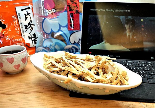 得倫食品:【團購零食】得倫食品 一片珍情 - 日式燒海苔、滷味片、魷魚片 / 宅在家必吃零食