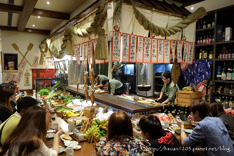 台中北屯。樂座爐端燒