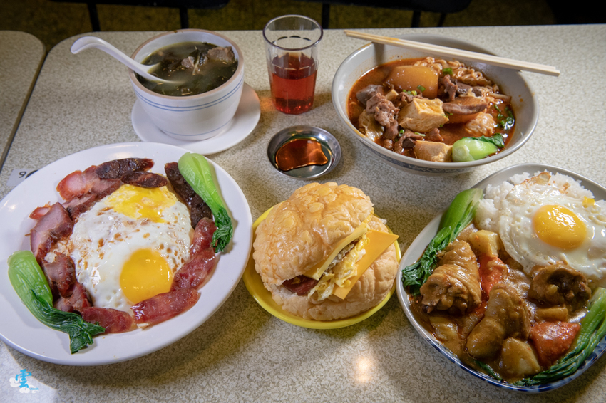 台北東區美食》波記茶餐廳 - 道地香港味道 超人氣平價港式料理 - 時空幻境 凌雲江海清