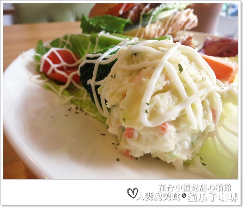 丫頭食記_台中美食_在台中撞見甜心貓餐廳_貓爪子咖啡_玩貓吃東西聊八卦的好地方!!