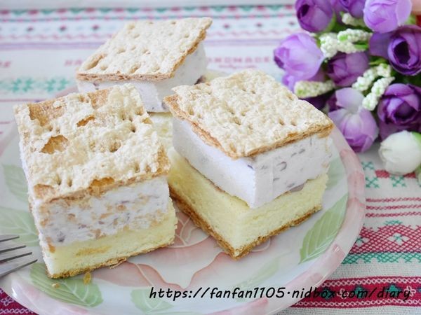 【台灣樂天市場】拿破崙先生 #宅配美食 #骰子拿破崙 #紅豆牛奶冰淇淋 #下午茶 #點心 #甜點 (6).JPG