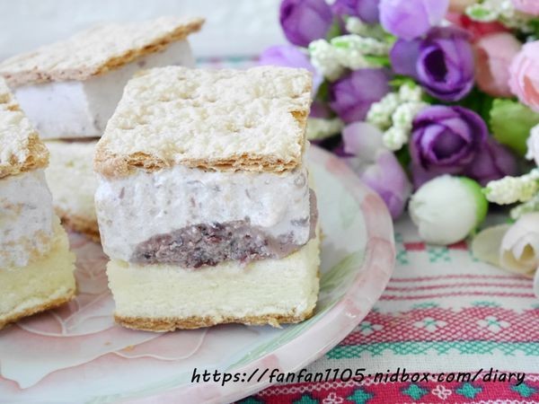 【台灣樂天市場】拿破崙先生 #宅配美食 #骰子拿破崙 #紅豆牛奶冰淇淋 #下午茶 #點心 #甜點 (7).JPG