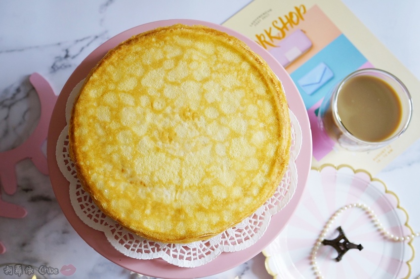 網購千層蛋糕推薦 粉嫩甜蜜不膩口!塔吉特蜂蜜彩虹千層5.JPG