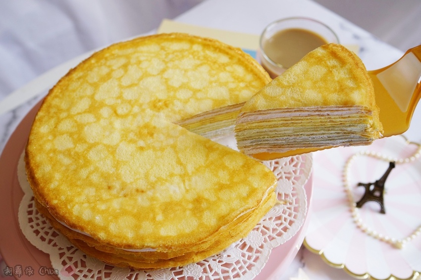 網購千層蛋糕推薦 粉嫩甜蜜不膩口!塔吉特蜂蜜彩虹千層9.JPG