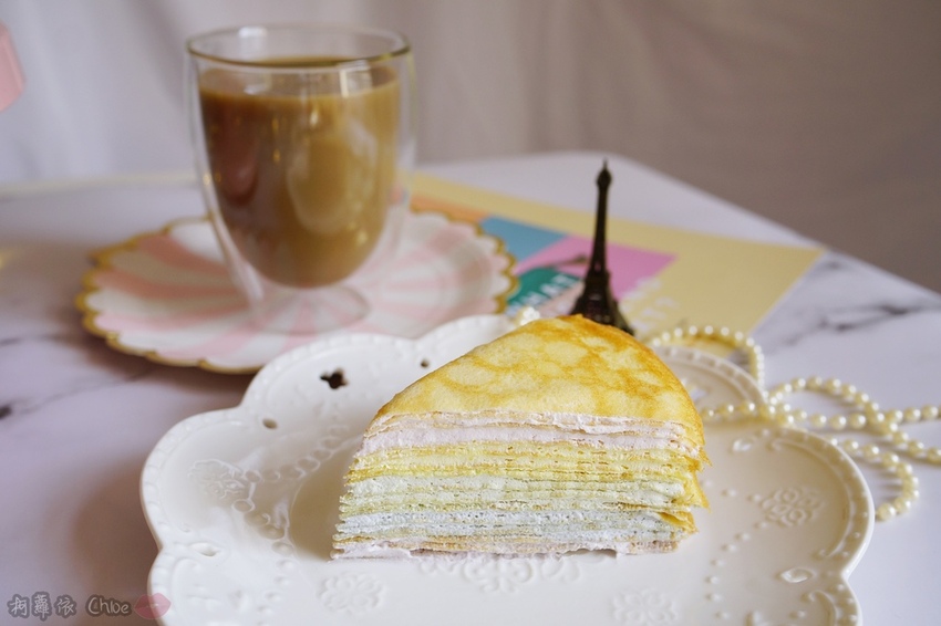 網購千層蛋糕推薦 粉嫩甜蜜不膩口!塔吉特蜂蜜彩虹千層13.JPG