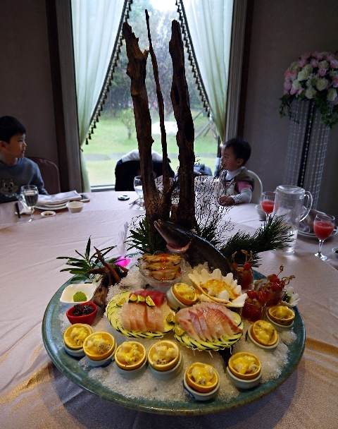 [桃園]饗悅花園會舘，無菜單料理~聖誕交換禮物趴
