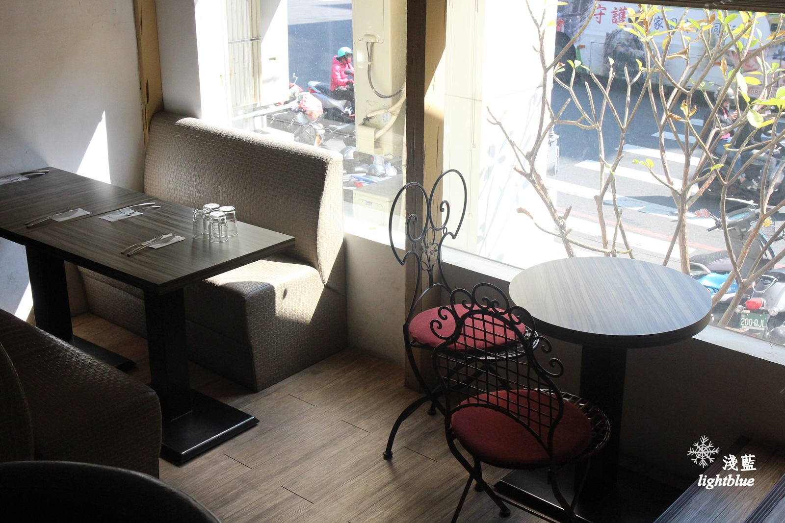 嘉義美食：淺藍 × 芙甜法式點心坊Fortune～老屋閣樓裡的甜點