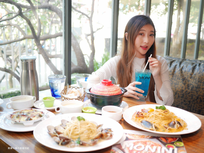 【桃園美食】墨尼尼義大利餐廳桃園國際店，家庭聚餐約會下午茶推薦餐廳，餐點品項多份量大！內文附詳細菜單。 @熊寶小榆の旅遊日記